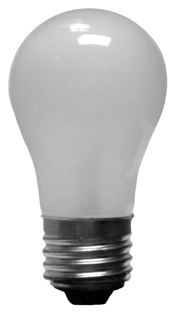 40W/130V A15 Medium Base Bulb - Frost [40A15/F]