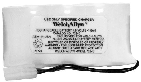 Welch Allyn OEM Binocular Indirect Battery [72240]