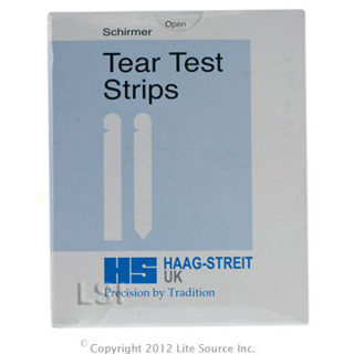 Schirmer Tear Testing Strips Plain