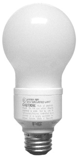 14W Compact Fluorescent- A19 Shape [CF14EL/A19]