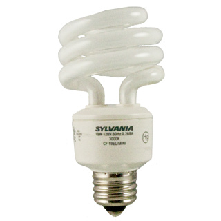 Sylvania 29396 Compact Fluorescent Bulb [CF20EL/830/MED]