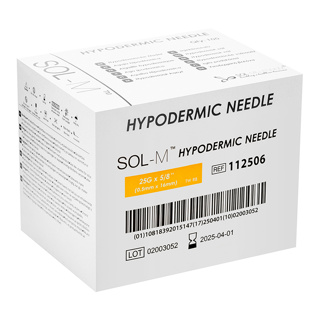 SOL-M 25 G 5/8" Hypodermic Needle [112506]