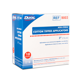 Dukal 3" Wood Non-Sterile Cotton-Tip Applicators [DUK9003]