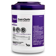 PDI Super Sani-Cloth Germicidal Wipes - Large [Q55172]