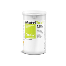MetriTest Strips 1.8% - 60 Strips/Bottle [10-304]