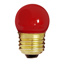 7.5W/120V Medium Base Bulb - Red [7-1/2-S/CR]