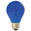 25W/120V Medium Base Bulb - Transparent Blue [25A/TB]