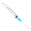 SOL-M Luer Lock 3 mL Syringe with 21G 1 1/2" Hypodermic Needle [1832115]