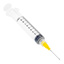 SOL-M Luer Lock 10 mL Syringe with 20G 1/2" Hypodermic Needle [1812015]